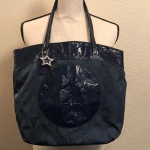 Coach Blue Laura Tote